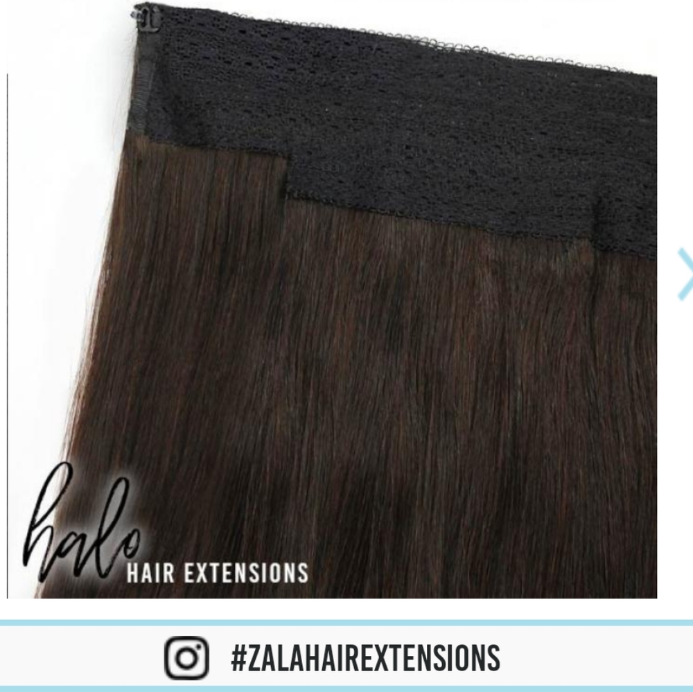 Zala hair extensions 16" Halo hair extensions